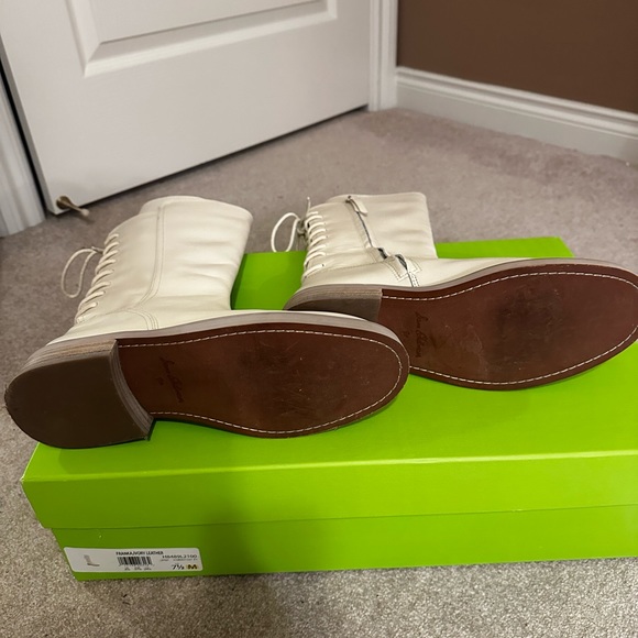 BLACK FRIYAY!! Sam Edelman Franka genuine, leather boots size 7.5 NWT wore 1x - Picture 12 of 13